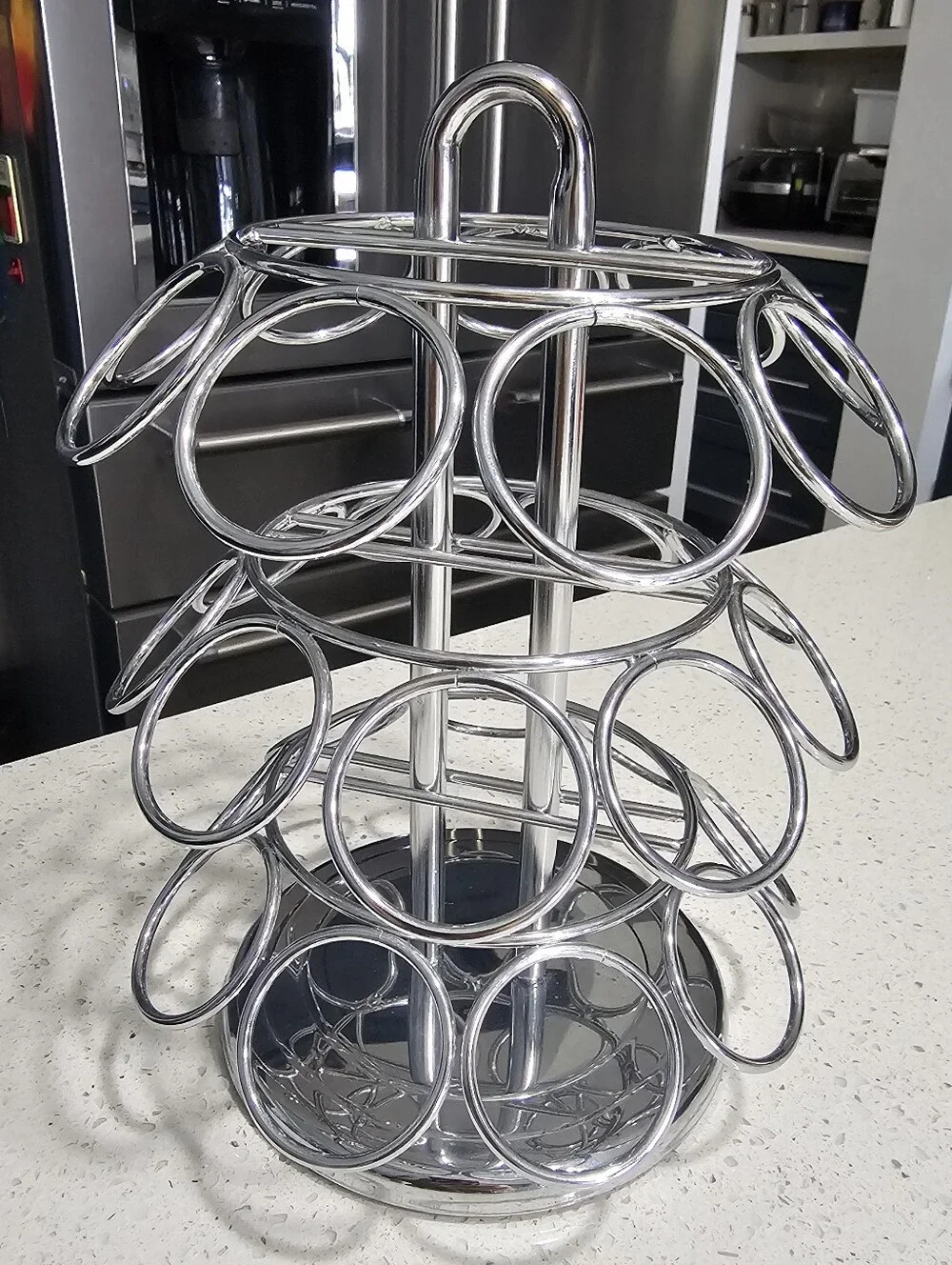 K Cup holder Holds 27 Pods Like New Spins for Keurig & Other Brand Coffee Pods
